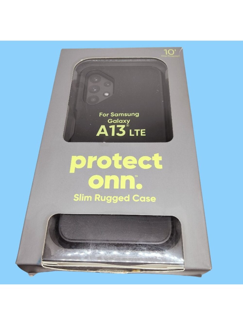 Phone Case Samsung Galaxy Protect Onn Slim Rugged A13 LTE Black 10 ft Drop